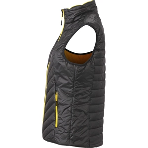 Bodywarmer Femme matelassé avec poche intérieure zippée personnalisable