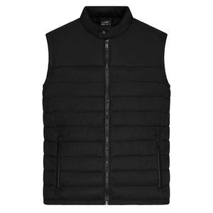 Bodywarmer Homme en polyester recyclé - déperlant et fermeture YKK personnalisable