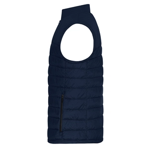 Bodywarmer Homme en polyester recyclé - déperlant et fermeture YKK personnalisable