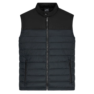 Bodywarmer Homme en polyester recyclé - déperlant et fermeture YKK personnalisable