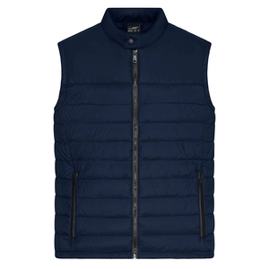 Bodywarmer Homme en polyester recyclé - déperlant et fermeture YKK personnalisable