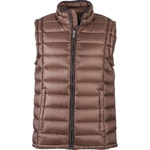 Bodywarmer Homme matelassé avec poche intérieure zippée personnalisable