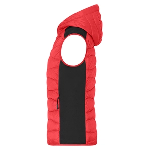 Bodywarmer matelassé Femme avec capuche - fermeture YKK personnalisable