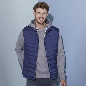 Bodywarmer matelassé Homme 100% polyester OEKOTEX personnalisable