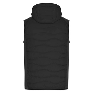 Bodywarmer matelassé Homme avec capuche - fermeture YKK personnalisable