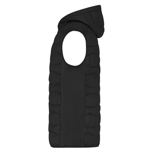 Bodywarmer matelassé Homme avec capuche - fermeture YKK personnalisable