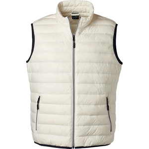 Bodywarmer matelassé Homme zippé avec col montant personnalisable