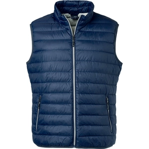 Bodywarmer matelassé Homme zippé avec col montant personnalisable