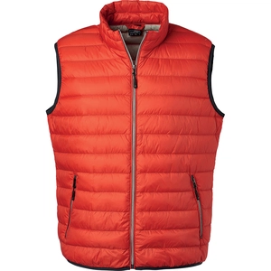 Bodywarmer matelassé Homme zippé avec col montant personnalisable