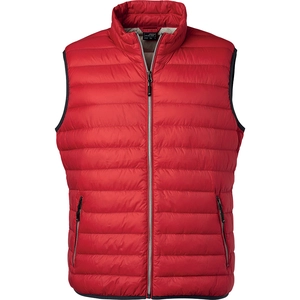 Bodywarmer matelassé Homme zippé avec col montant personnalisable