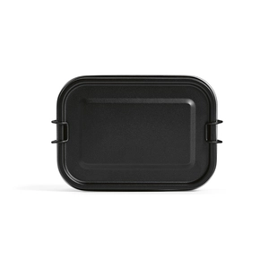 Boîte à déjeuner deux compartiments 1240 ml - Lunchbox avec fermeture boucles latérales personnalisable