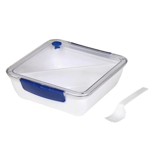 Boîte repas DELICIOUS 1 litre avec couvercle personnalisable