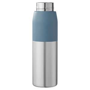 Bouteille à couvercle à torsion en acier inoxydable recyclé - 650 ml personnalisable