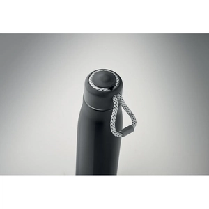 Bouteille à double paroi en acier inoxydable recyclé avec poignée 500ml personnalisable