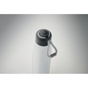 Bouteille à double paroi en acier inoxydable recyclé avec poignée 500ml personnalisable