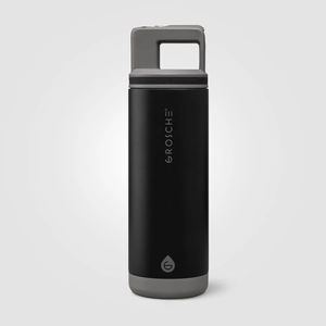 Bouteille acier inoxydable, paille amovible - 590 ml personnalisable