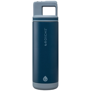 Bouteille acier inoxydable, paille amovible - 590 ml personnalisable