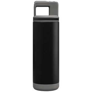 Bouteille acier inoxydable, paille amovible - 590 ml personnalisable