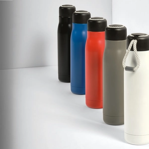 Bouteille avec isolation sous vide 570 ml - en matériaux recyclés personnalisable