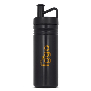 Bouteille de sport 500 ml avec bouchon ergonomique personnalisable