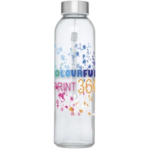 Bouteille de sport 500 ml en verre - Gourde sport simple paroi personnalisable