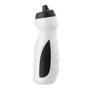 Bouteille de sport avec poignée pratique en plastique PE solide personnalisable