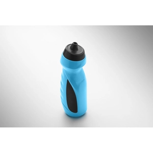 Bouteille de sport avec poignée pratique en plastique PE solide personnalisable