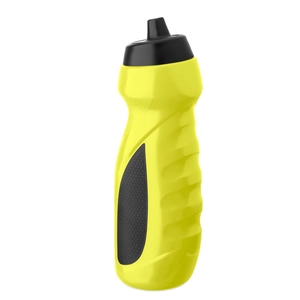 Bouteille de sport avec poignée pratique en plastique PE solide personnalisable