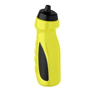 Bouteille de sport avec poignée pratique en plastique PE solide personnalisable