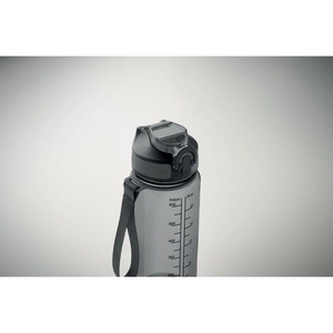 Bouteille de sport motivante en RPET avec paille intégrée personnalisable