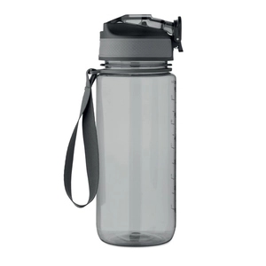 Bouteille de sport motivante en RPET avec paille intégrée personnalisable