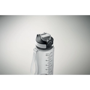 Bouteille de sport motivante en RPET avec paille intégrée personnalisable