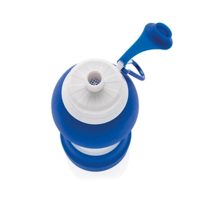 Bouteille de sport pliable isotherme en silicone 580 ml personnalisable