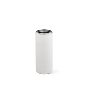 Bouteille double paroi 760 ml en acier inox recyclé - avec gobelet de voyage personnalisable