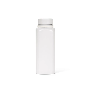 Bouteille double paroi en acier inox recyclé 820 ml avec couvercle 360° personnalisable