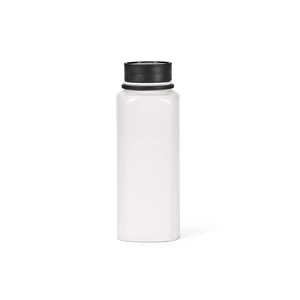 Bouteille double paroi en acier inox recyclé 820 ml avec couvercle 360° personnalisable