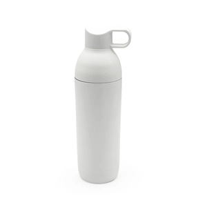 Bouteille en acier inox recyclé 640 ml double paroi - bouchon à double ouverture personnalisable