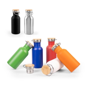 Bouteille en acier inoxydable à simple paroi (90 % recyclé) personnalisable
