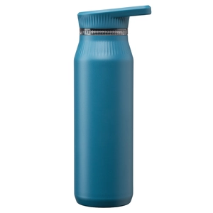 Bouteille en acier inoxydable avec double couvercle et poignée - 750 ml personnalisable