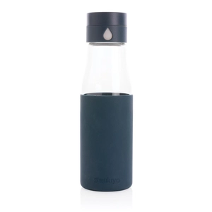 Bouteille en verre 600 ml avec compteur d'hydratation personnalisable