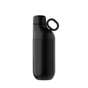 Bouteille et gobelet 2 en 1 (500 ml / 370 ml) Double paroi en acier inoxydable recyclé et ABS personnalisable