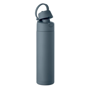 Bouteille isolée à double paroi en acier inoxydable recyclé personnalisable