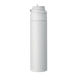 Bouteille isolée à double paroi en acier inoxydable recyclé personnalisable