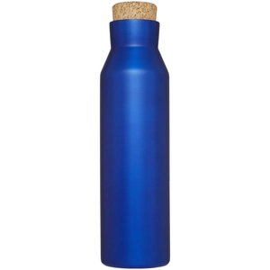 Bouteille isotherme avec bouchon imitation liège 590 ml personnalisable