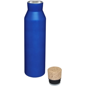 Bouteille isotherme avec bouchon imitation liège 590 ml personnalisable