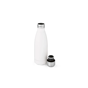 Bouteille isotherme en inox recyclé 430 ml avec couleurs vibrantes et finition mate personnalisable