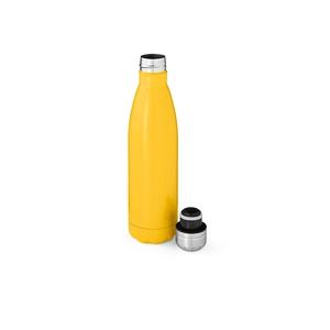 Bouteille isotherme en inox recyclé 430 ml avec couleurs vibrantes et finition mate personnalisable