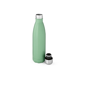 Bouteille isotherme en inox recyclé 430 ml avec couleurs vibrantes et finition mate personnalisable