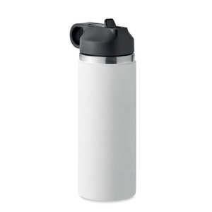 Bouteille isotherme en inox recyclé 500 ml - Gourde double paroi personnalisable