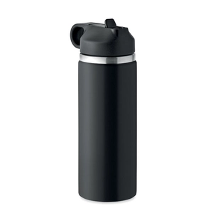 Bouteille isotherme en inox recyclé 500 ml - Gourde double paroi personnalisable